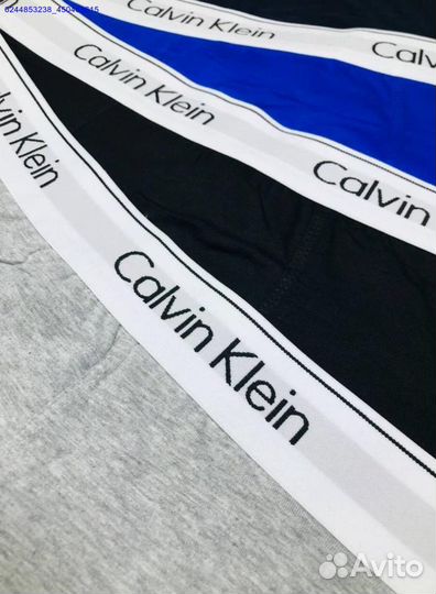 Трусы мужские боксеры Calvin Klein хлопок