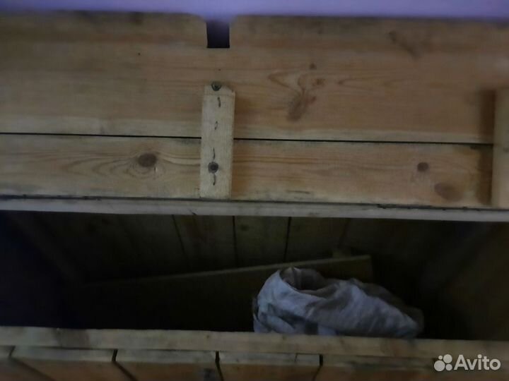 Ящик деревянный для хранения овощей