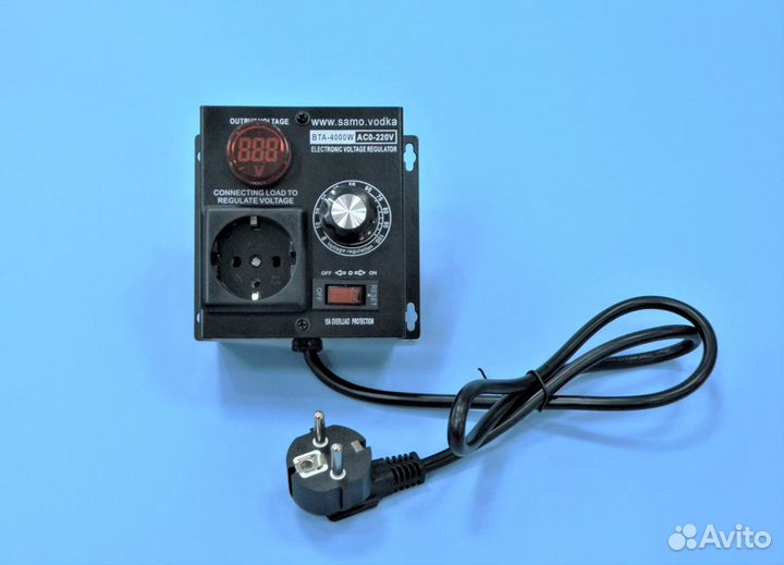 Регулятор мощности 220В 4000Вт