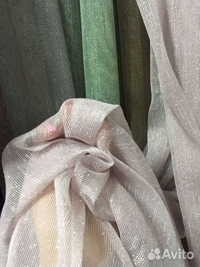 Тюль готовый, лëн