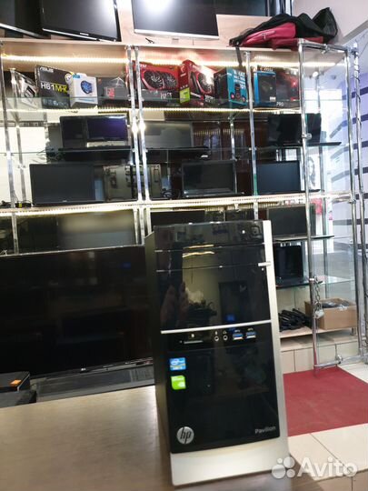 Мощный игровой комп 4 ядра по*3800MHz + 8GB + 1TB