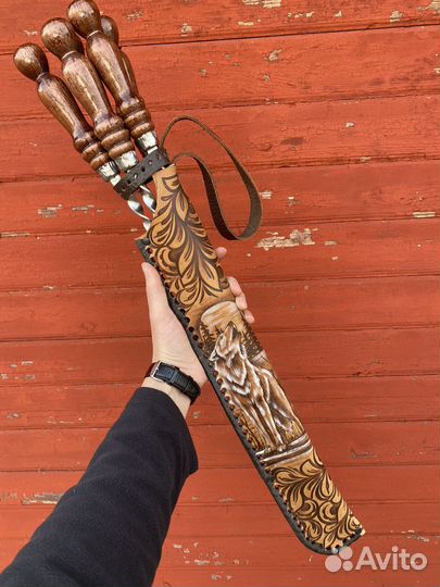 Шампура + чехол 