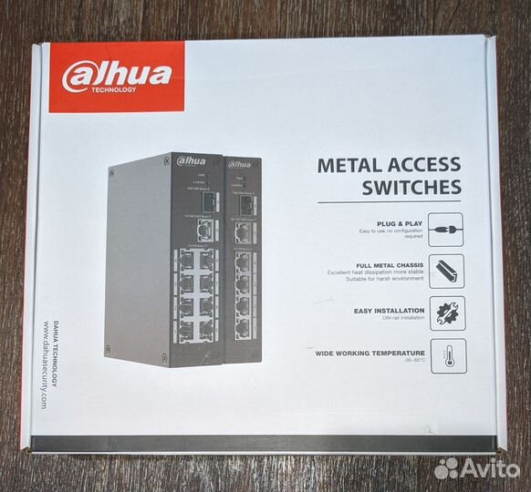 Коммутатор неуправляемый Dahua DH-PFS3110-8T