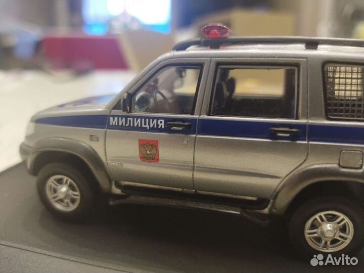 Модель автомобиля УАЗ Патриот милиция