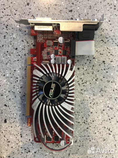 Видеокарта hd6570 asus 1 gb