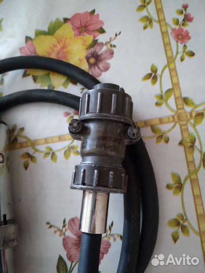 Вилка кабельная шр20п3эг7, 1958г выпуска, со щупом