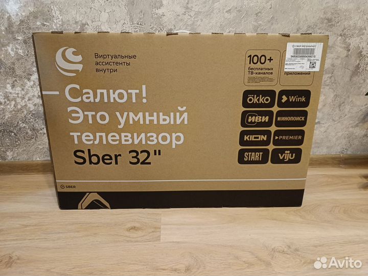 Телевизор Новый Sber 32 Smart Tv, Android