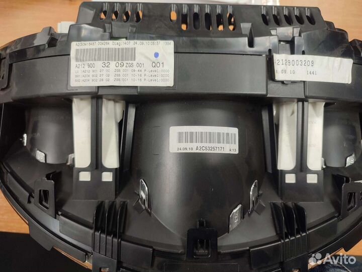 Приборная панель Мерседес w212 дорестайл