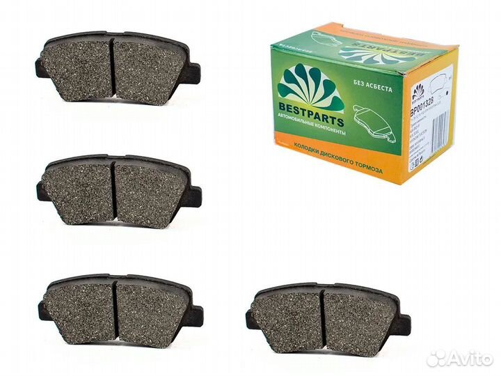 Колодки тормозные задние KIA RIO III, hyundai