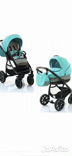 Коляска 2 в 1 Noodi sole (на ремонт, или запчасти)