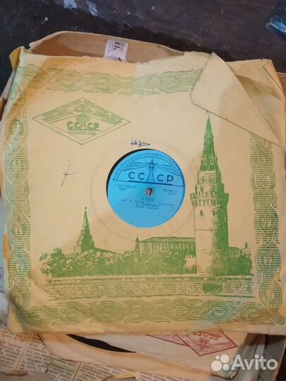 Виниловые пластинки 50х годов