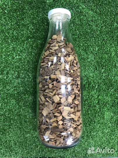 Щепа фруктовая дробленая обжареная из груши