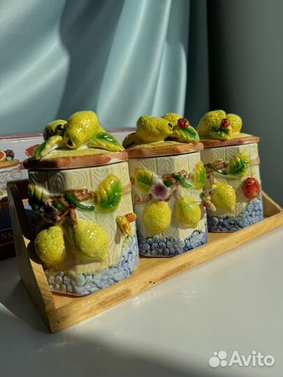 Набор банок для сыпучих продуктов Новый