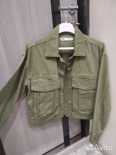 Джинсовая куртка zara