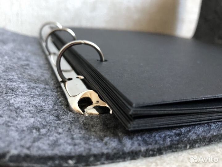 Блокнот тетрадь на кольцах