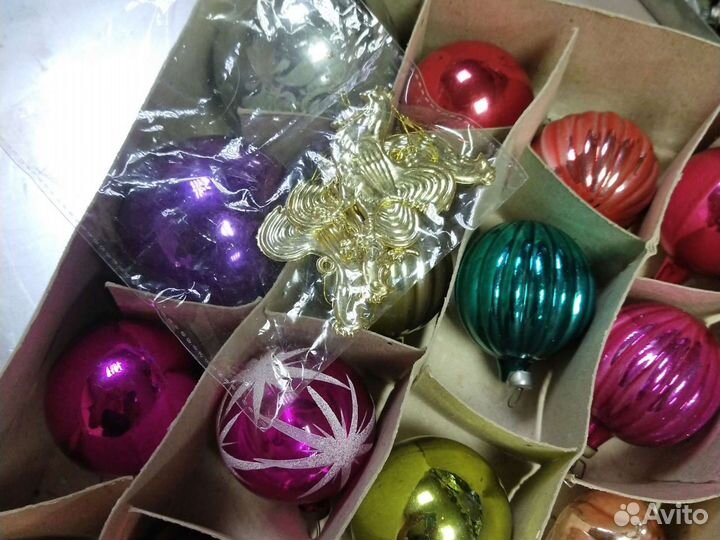 Елочные игрушки СССР