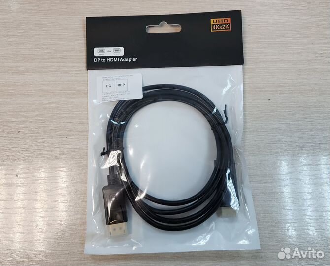 Переходник DisplayPort - hdmi (UHD 4K*2K)