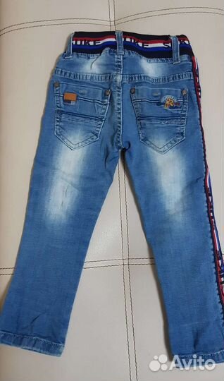 Джинсы для мальчика, р. 80- 86