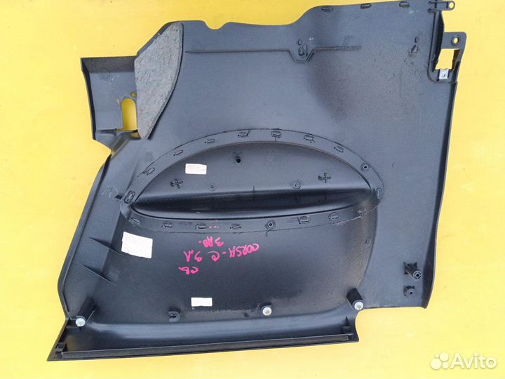Opel Corsa C Обшивка салона заднего крыла