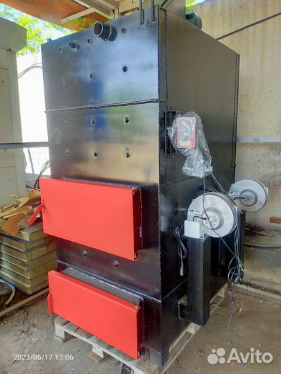 Твердотопливный котел