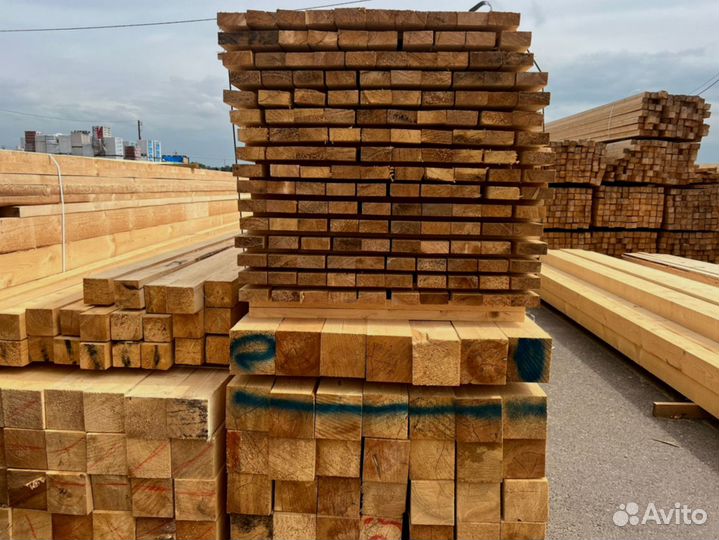 Доска обрезная 25х100х6000мм