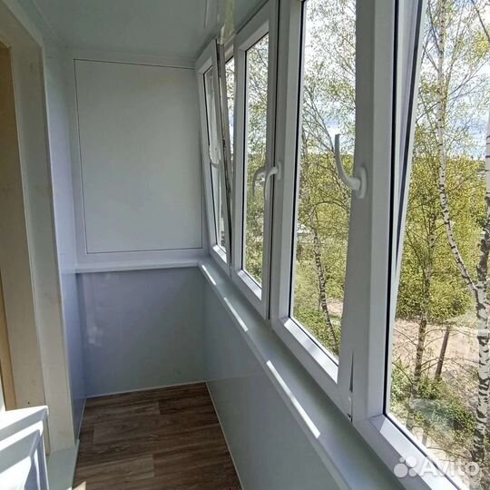 Остекление, отделка балконов и лоджий