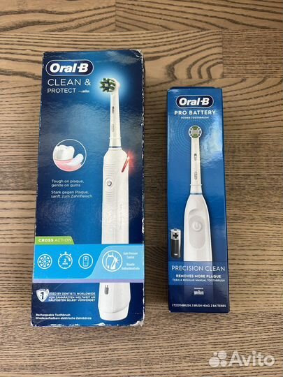 Зубная щетка oral b новая