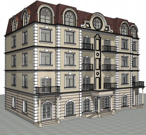 2-к. квартира, 59 м², 3/5 эт.