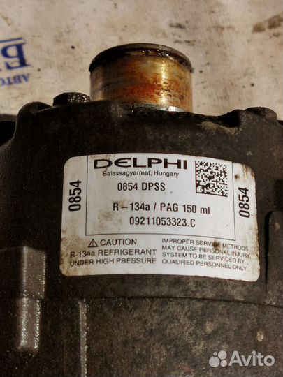 Муфта компрессора кондиционера Renault Scenic II р