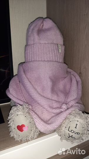 Зимняя шапка и бактус