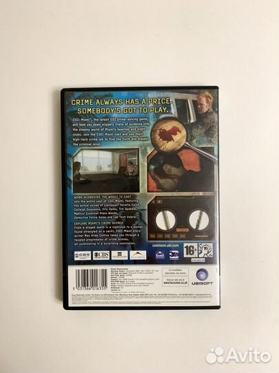 CSI: Miami зарубежная лицензия DVD-box