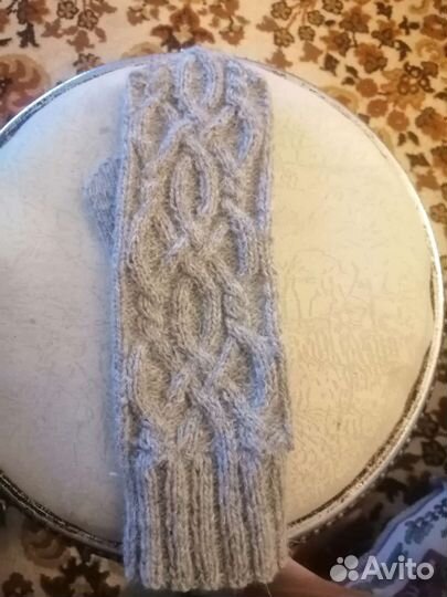 Варежки ручной работы