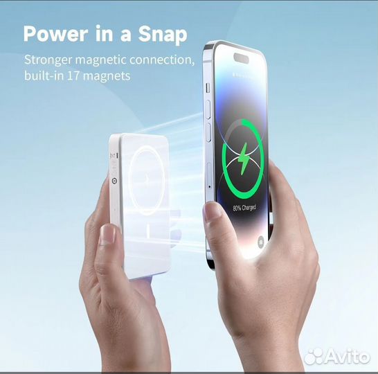 Romoss WSC05 5000mAh магнитный Power Bank