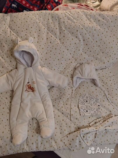 Конверт (комплект 5в1) на выписку зимний