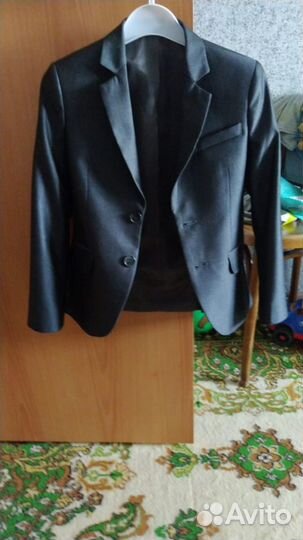 Школьный пиджак для мальчика рост 128