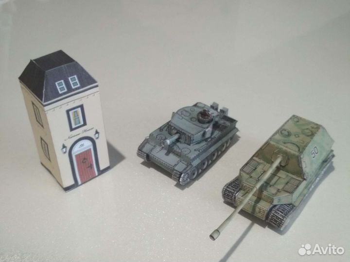 Танки из бумаги