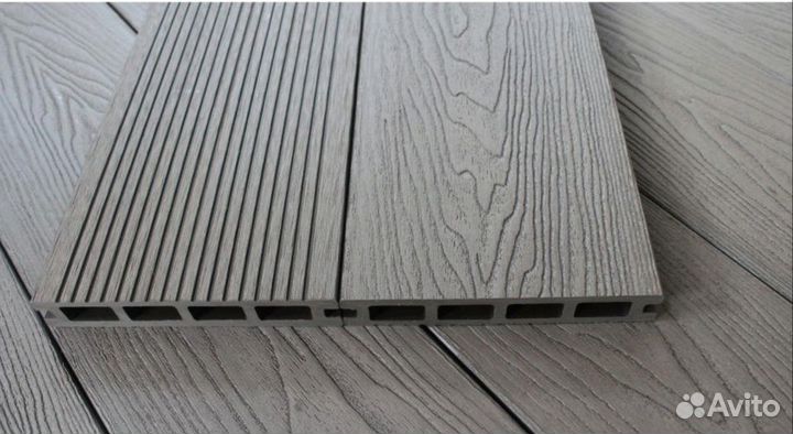 Террасная доска дпк вельвет / браш