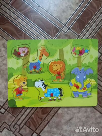 Деревянные пазлы