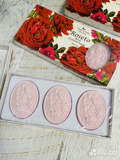 Подарочный набор новый SPA a la carte мыло роза