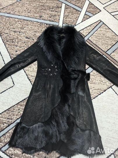 Дубленка натуральная женская 42 44