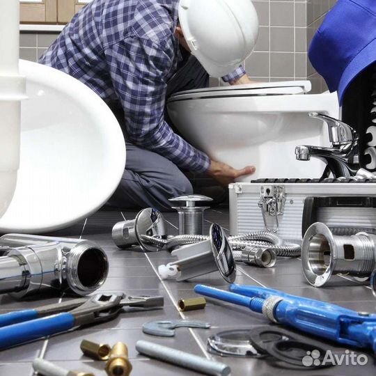 Услуги сантехника, замена, пайка, засор устраню