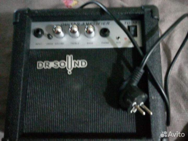 Электрогитара с комбиком бу