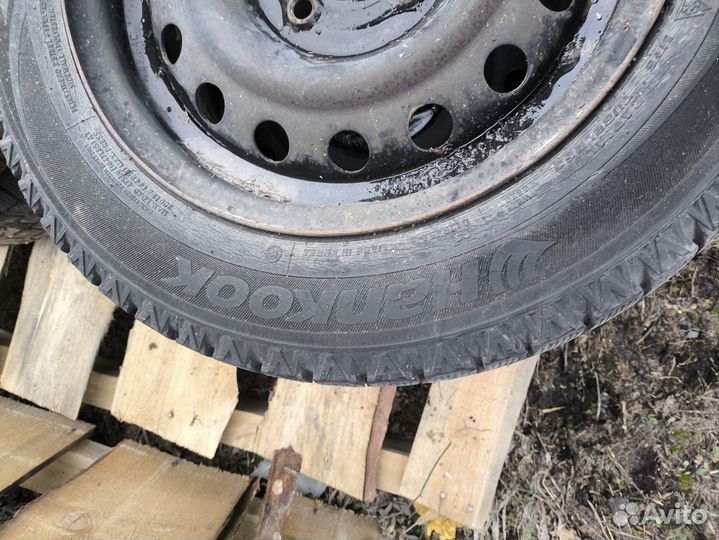 Колеса штампованные R14 на зимней резине
