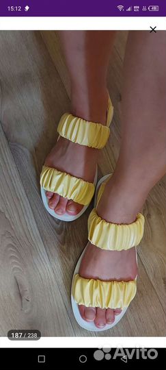 Босоножки на резинке keddo