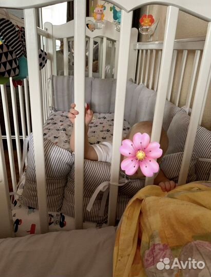 Бортики в детскую кроватку