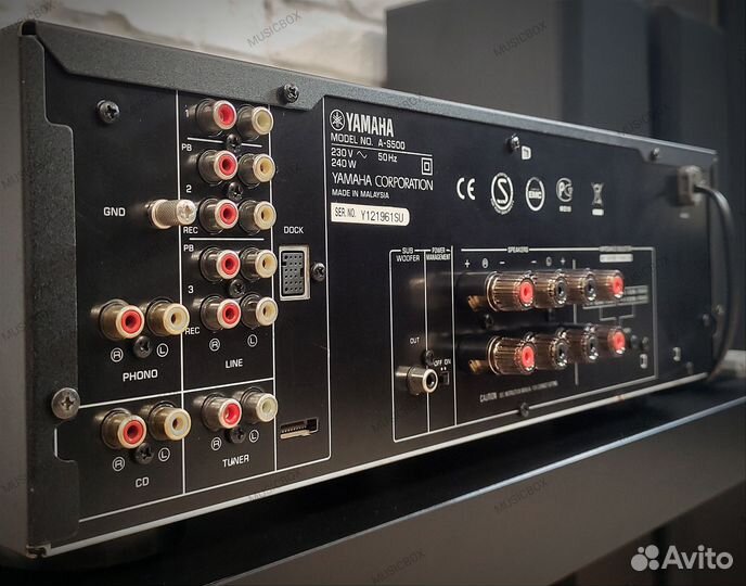 Мощный BT усилитель Yamaha A-S500