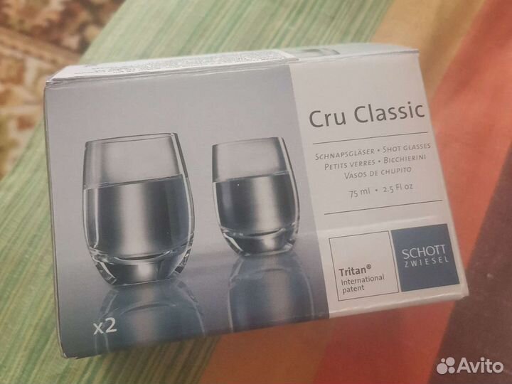 Хрустальные рюмки