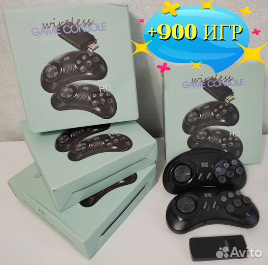 Игровая приставка Sega + Dendy 2000 игр