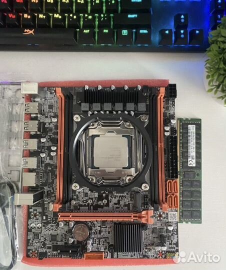 Новый игровой комплект x99 2680 v3 16 gb ddr4