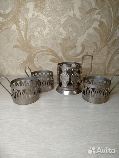 Подстаканники СССР ретро, винтаж, коллекция